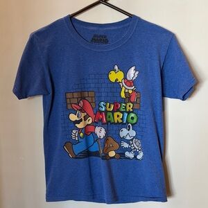 Nintendo Super Mario Blue T-Shirt